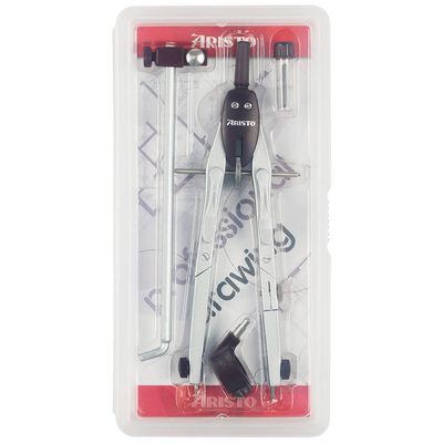 ARISTO AR55448 Drafting Compass with Extension Precision Technical Drawing
