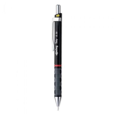 Rotring Tikky Red Mechanical Pencil 0.5mm with Soft Grip
