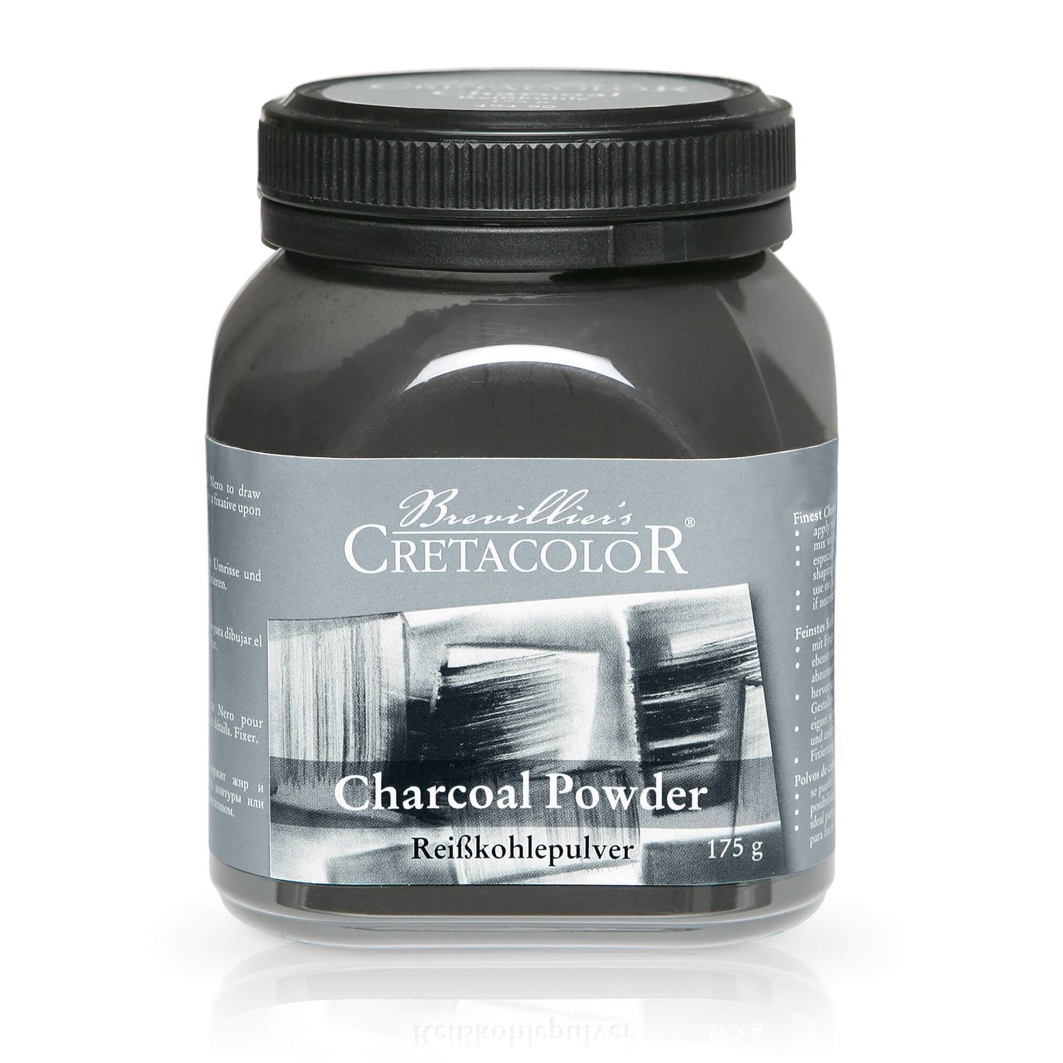 Cretacolor charcoal powder 150g for drawing and shading