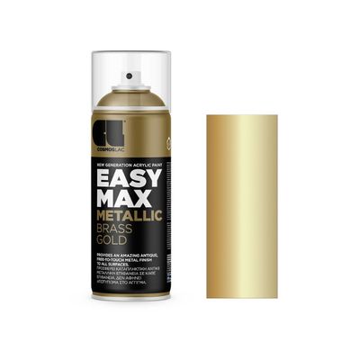 Easy Max Metallic Spray Satin Metallic Paint
