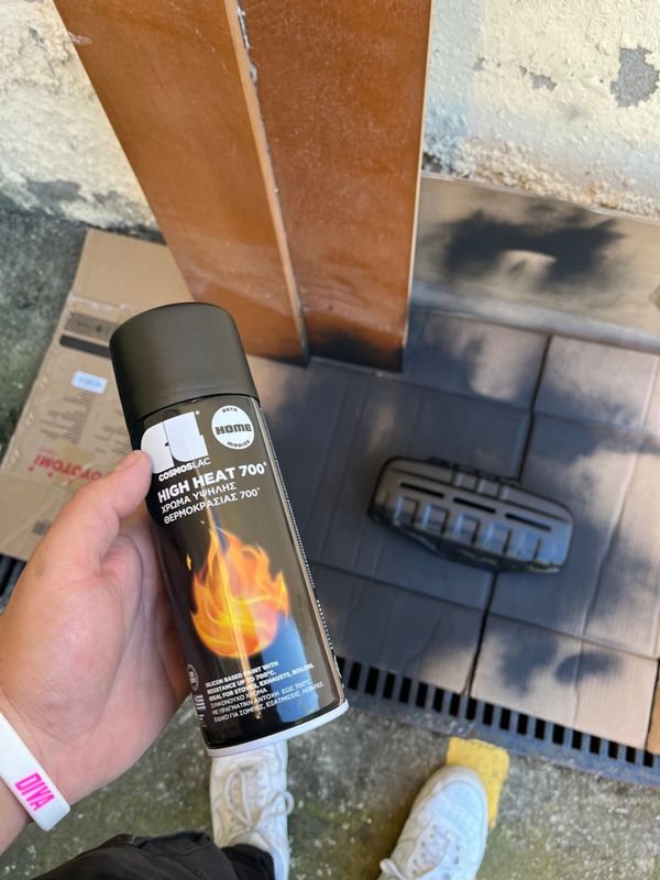 HI-HEAT Spray Paint up to 700°C Silicone Cosmos Lac