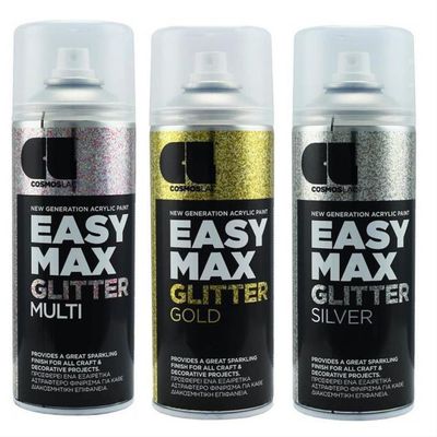 Easy Max Glitter Spray Clear Varnish 400ml