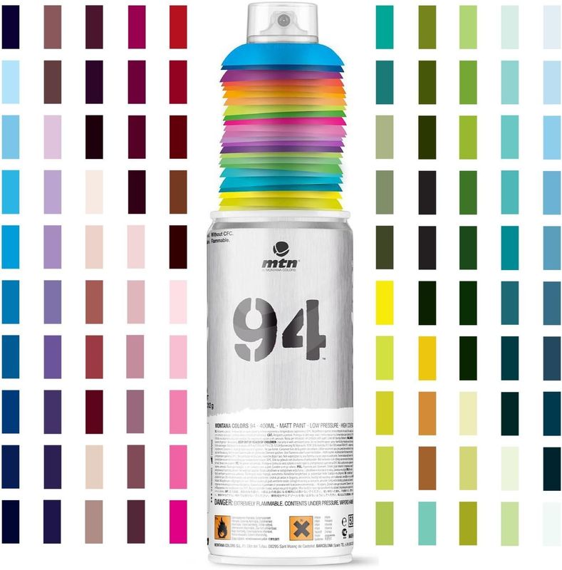 MTN 94 Spray Paint 400ml Matte for Graffiti