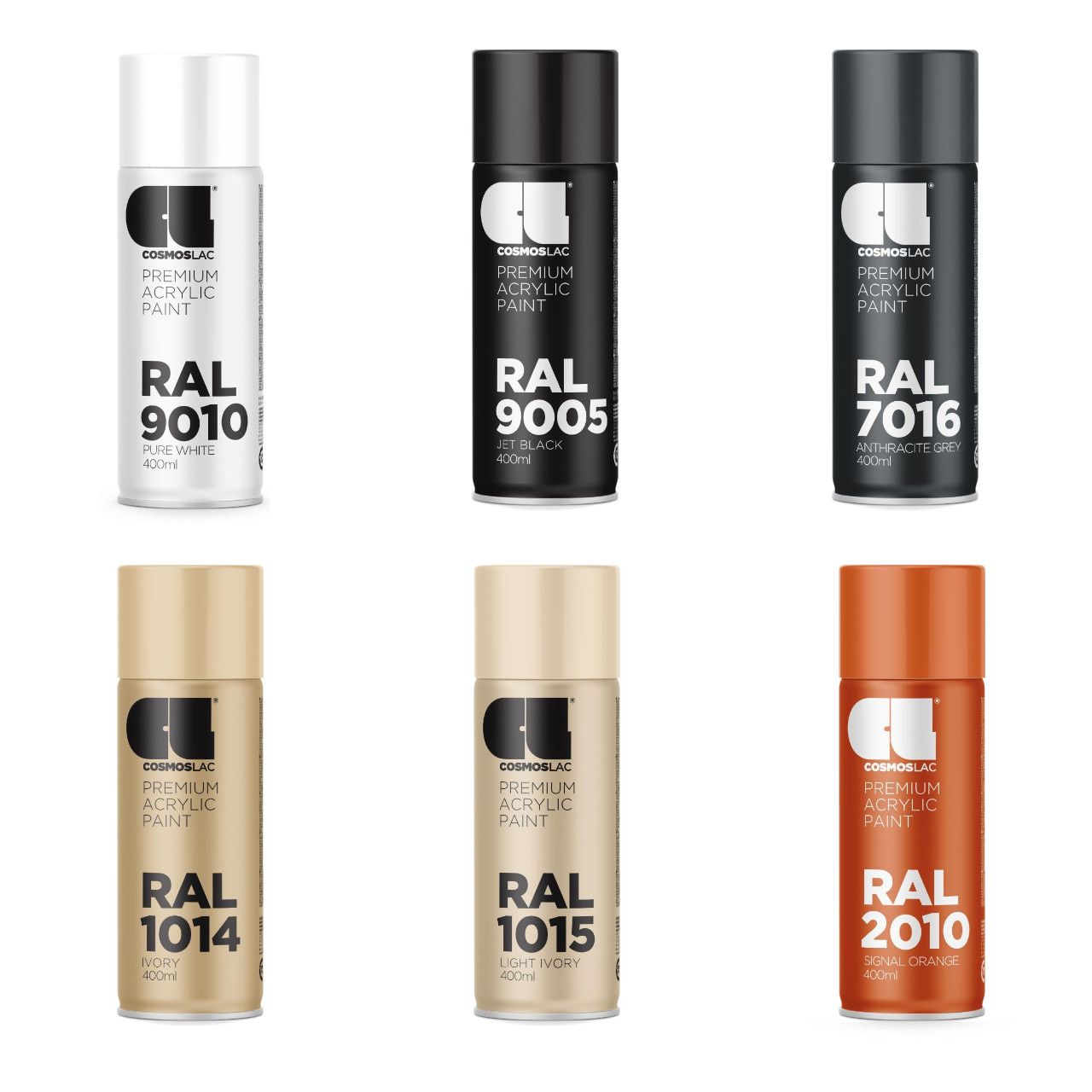 RAL Acrylic High Gloss Spray 400ml