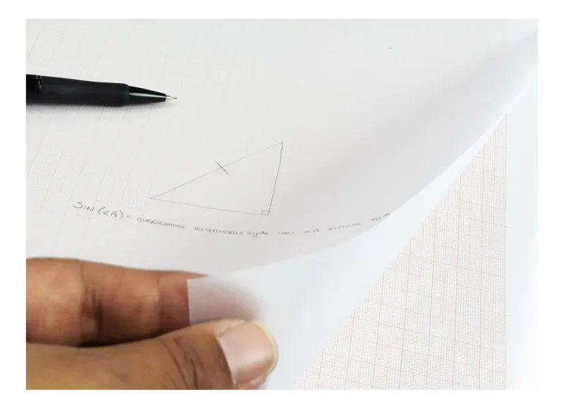 Kangaro Transparent Drawing Pad A4 80gsm 25 Sheets
