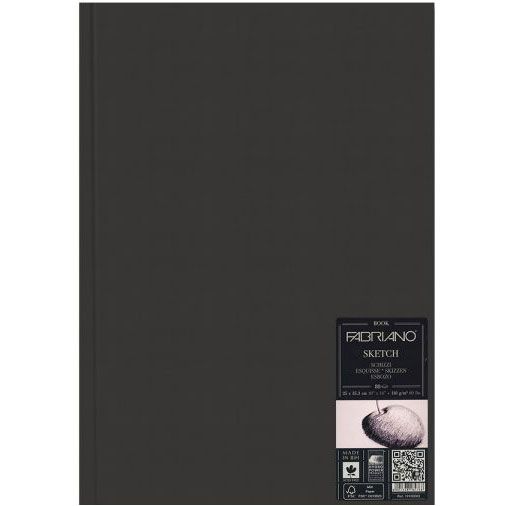 Fabriano Sketch Book Portrait 25x35cm 110gsm 80 Sheets