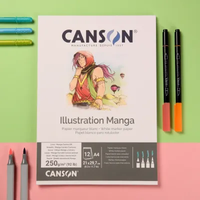 CANSON Manga Illustration Paper A4 250gsm