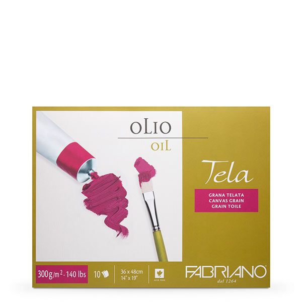 Fabriano Tela Oil Painting Pad 300gsm 36x48cm