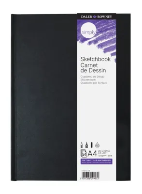Daler Rowney Simply Hardbound Sketchbook 100gsm