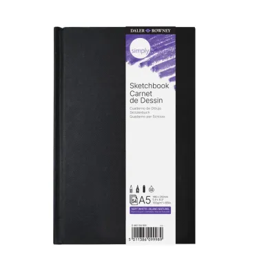 Daler Rowney Simply Hardbound Sketchbook 100gsm