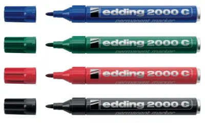 Edding 2000C Permanent Marker 1.5-3mm Round Tip