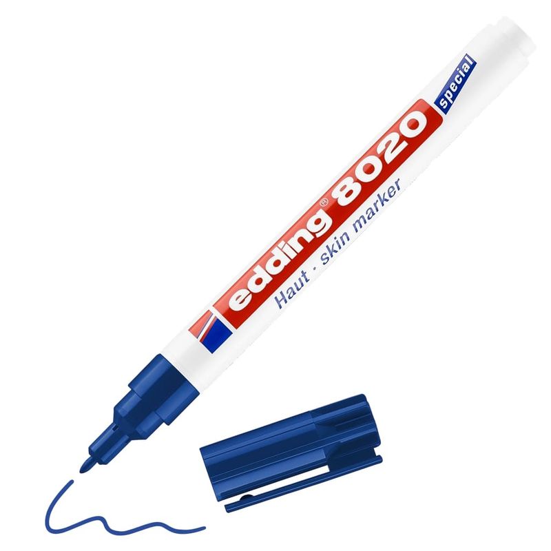 Edding 8020 Blue Skin Marker 1mm
