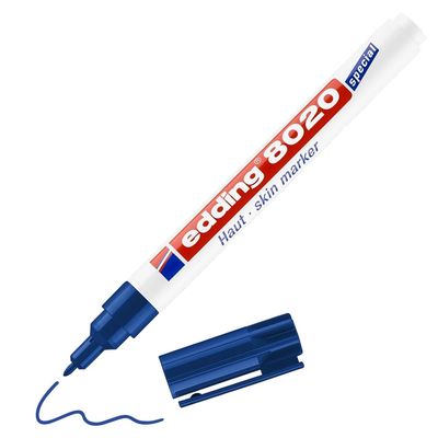 Edding 8020 Blue Skin Marker 1mm
