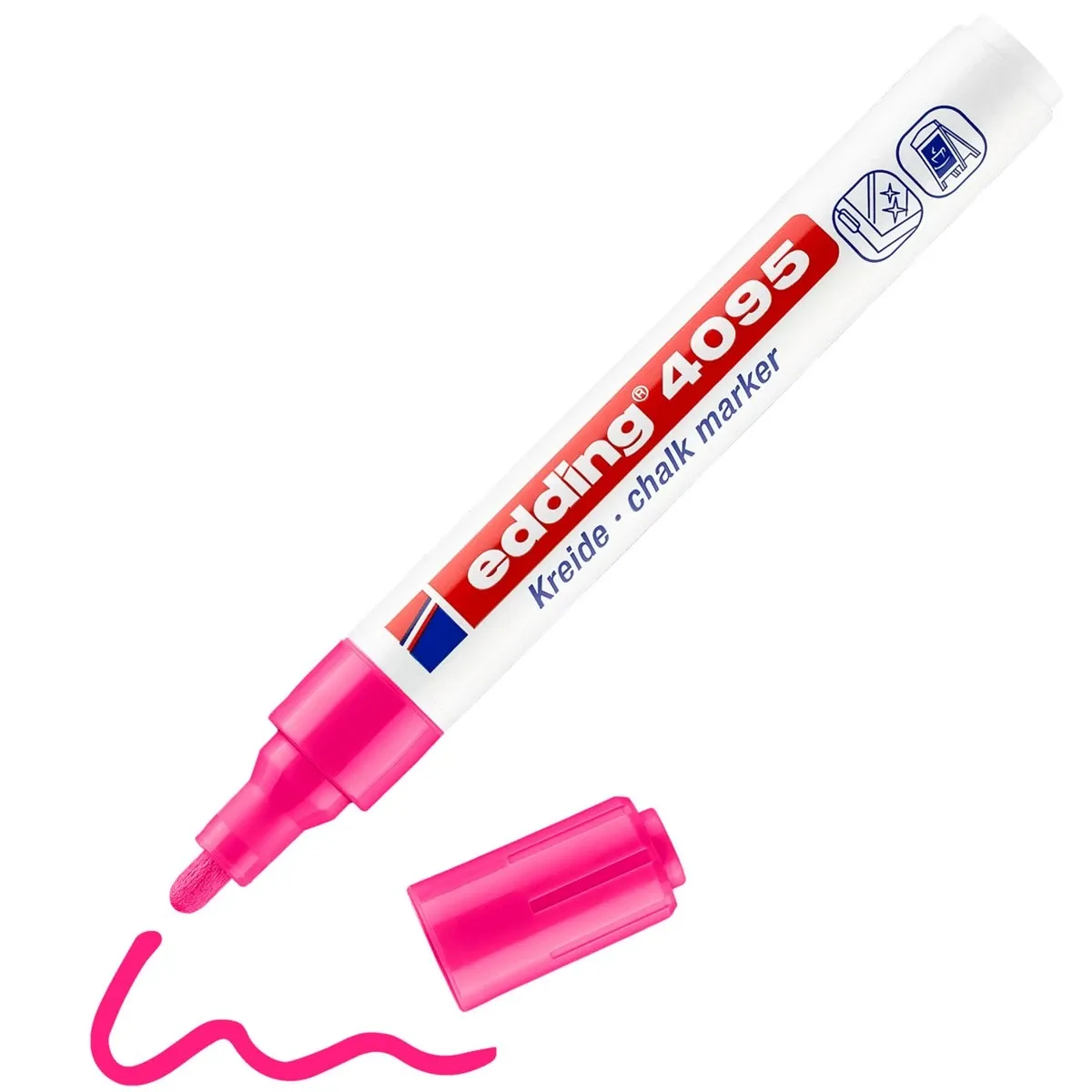 Edding 4095 Magenta Chalk Marker 2-3mm