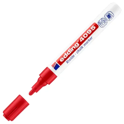 Edding 4095 Red Chalk Marker 2-3mm
