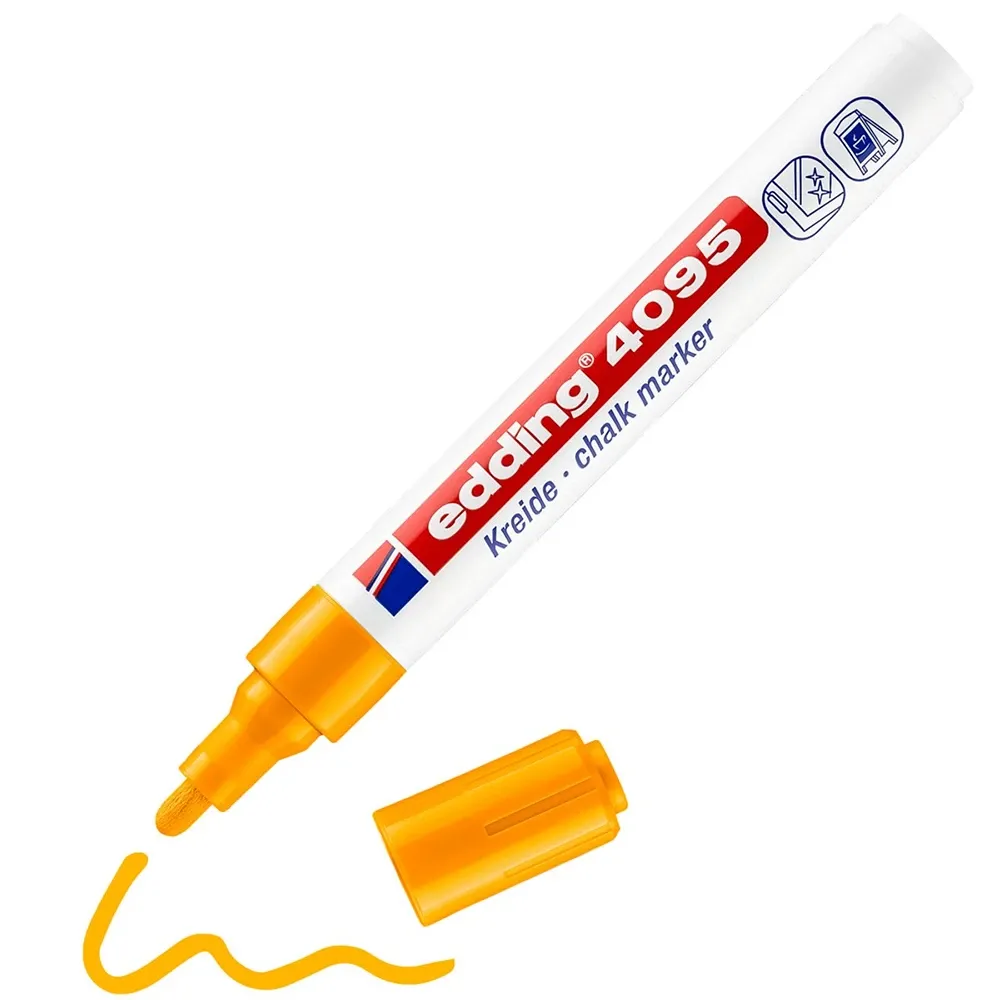 Edding 4095 Orange Chalk Marker 2-3mm