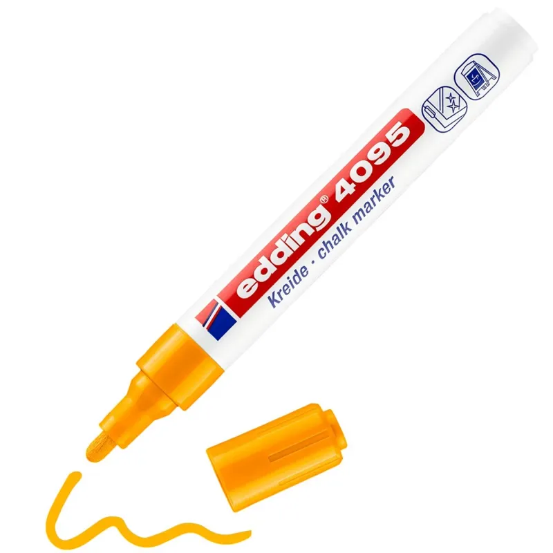 Edding 4095 Orange Chalk Marker 2-3mm