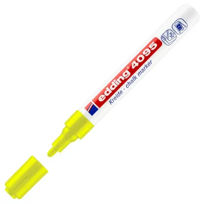 Edding 4095 Neon Yellow Chalk Marker 2-3mm