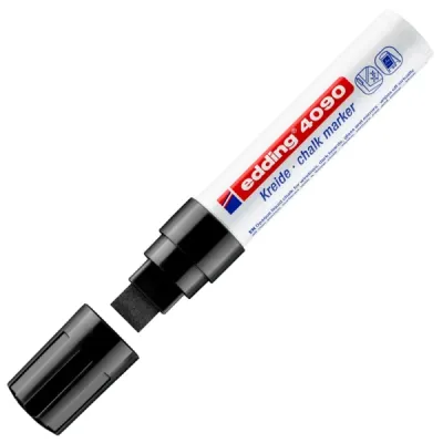 Edding 4090 Chalk Marker Black 4-15mm