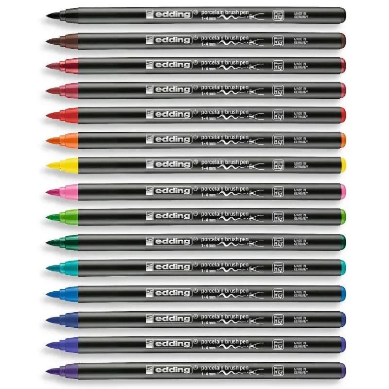 Edding 4200 Porcelain Brush Pen With Colour Selection