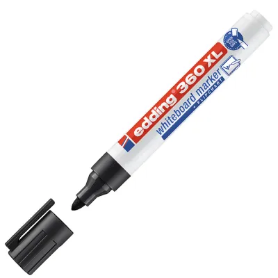 Edding 360XL Black Whiteboard Marker 1.5-3mm