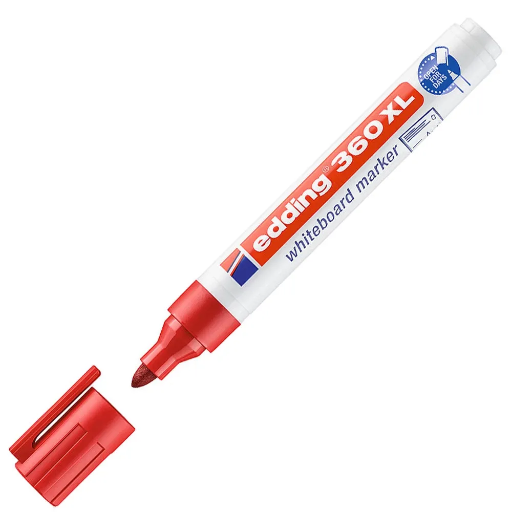 Edding 360XL Red Whiteboard Marker 1.5-3mm