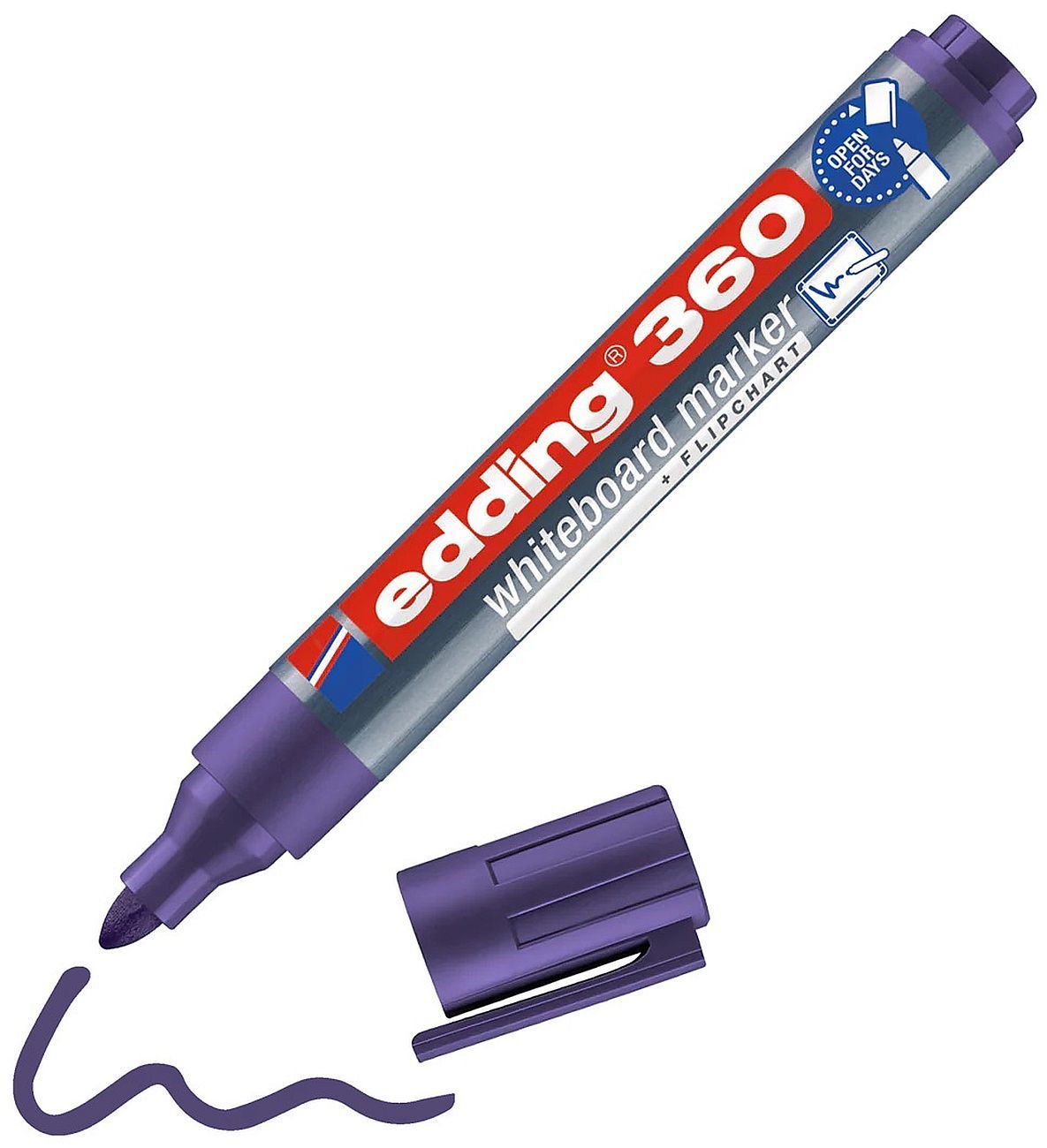 Edding 360 Purple Whiteboard Marker 1.5-3mm
