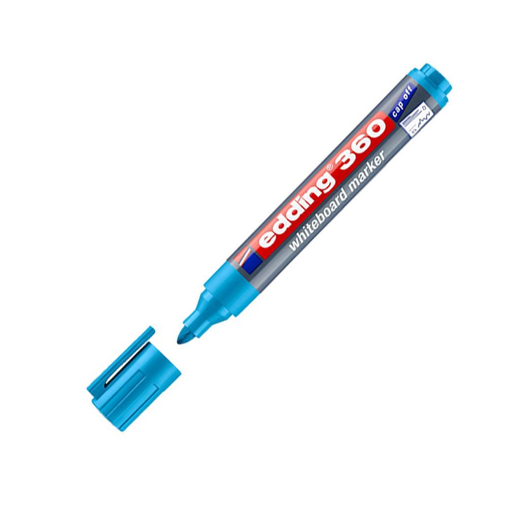 Edding 360 Light Blue Whiteboard Marker 1.5-3mm