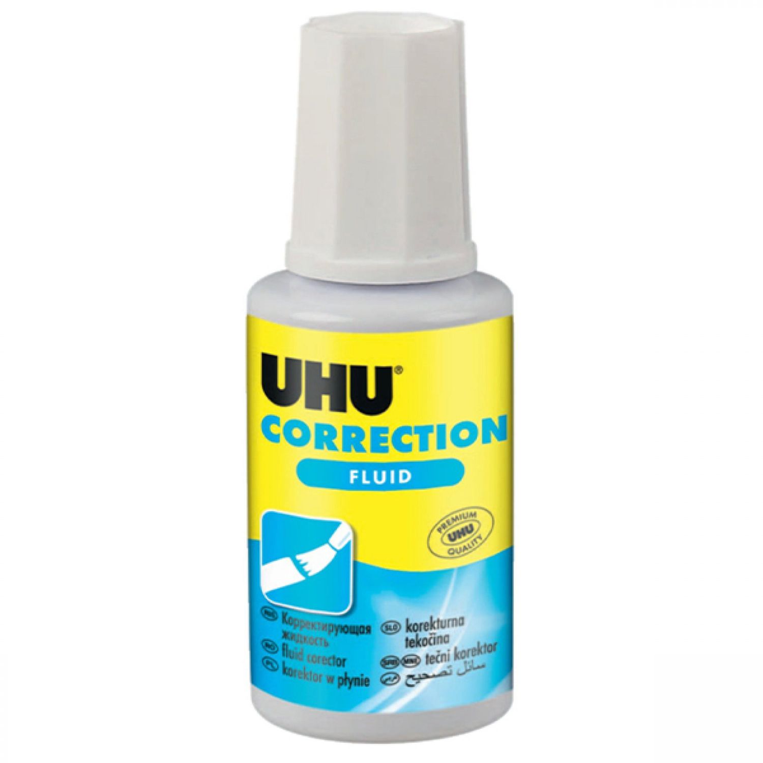 UHU Correction Fluid 20ml with Brush