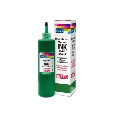 EFO Whiteboard Marker Ink 300ml Green