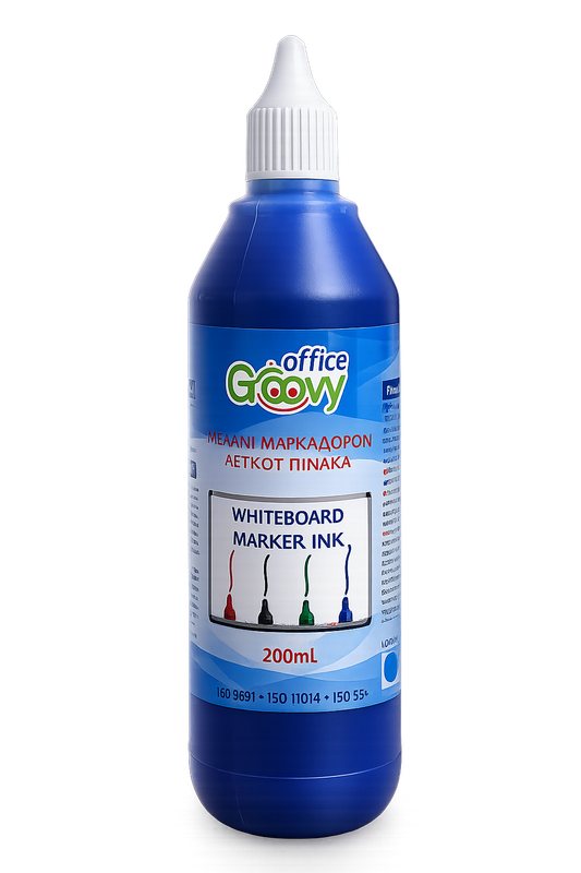 Office Groovy Blue Whiteboard Marker Ink 200ml