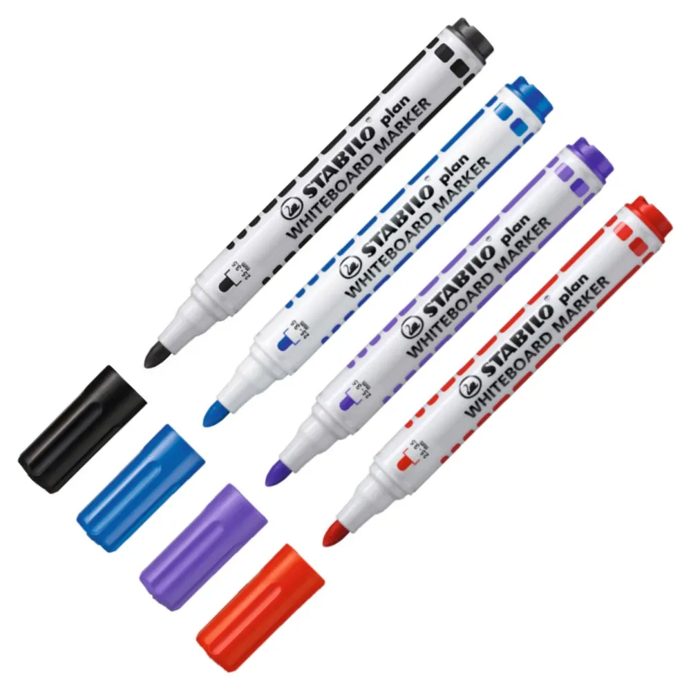 Stabilo Whiteboard Markers in 6 Colors