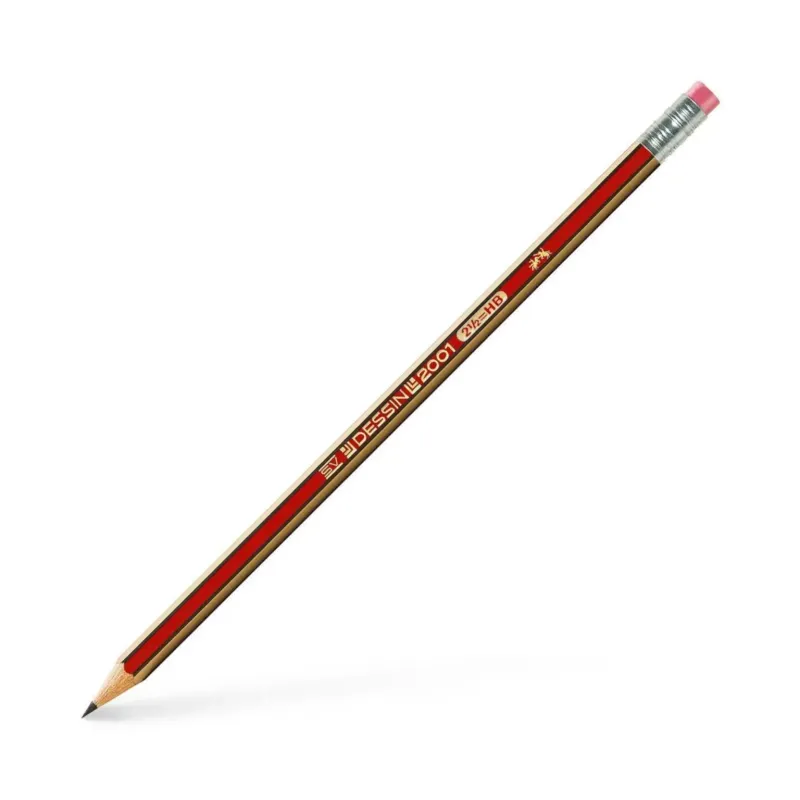 Faber Castell Dessin 2001 HB Graphite Pencils Pack of 12