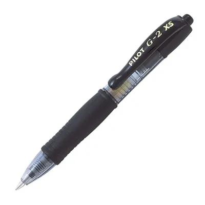 Pilot G-2 Pixie XS Black Gel Pen 0.7mm