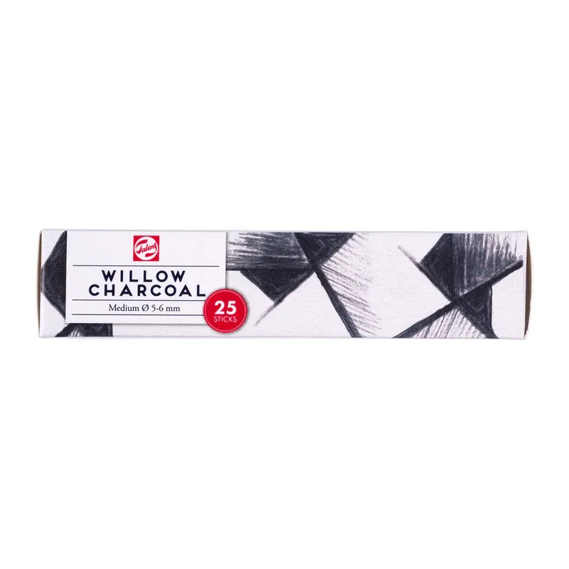 Κάρβουνα Ζωγραφικής TALENS Willow Charcoal Medium Σετ 25 Τεμαχίων