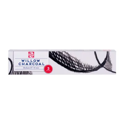 Talens Willow Charcoal Medium 3 Stick Set