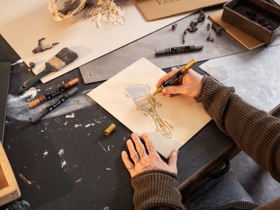 Faber-Castell Multimark Acrylic Dual Tip Marker Set of 4