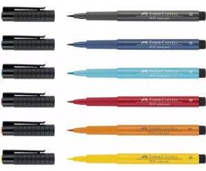 Faber-Castell Pitt Artist Manga Shonen Set of 6