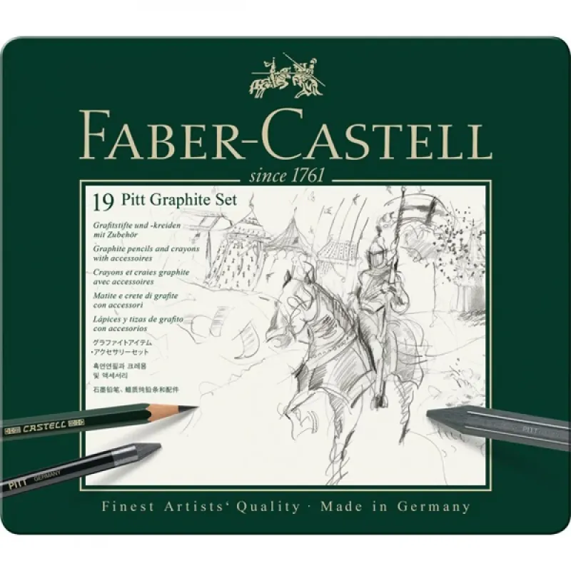 Faber-Castell Pitt Graphite Set 19 Pieces