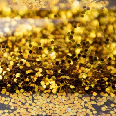Gold Glitter Flakes 1mm 200gr