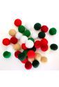 Interdruk Winter Pom Poms 35 Pieces