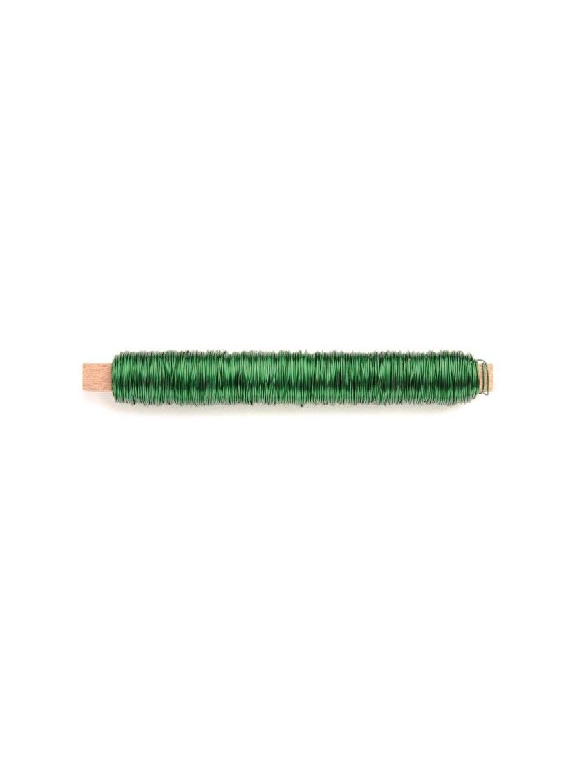 Glorex Green Metallic Craft Wire 0.5mm x 50m