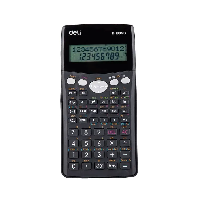 Deli Core ED-100MS Scientific Calculator 300 Functions