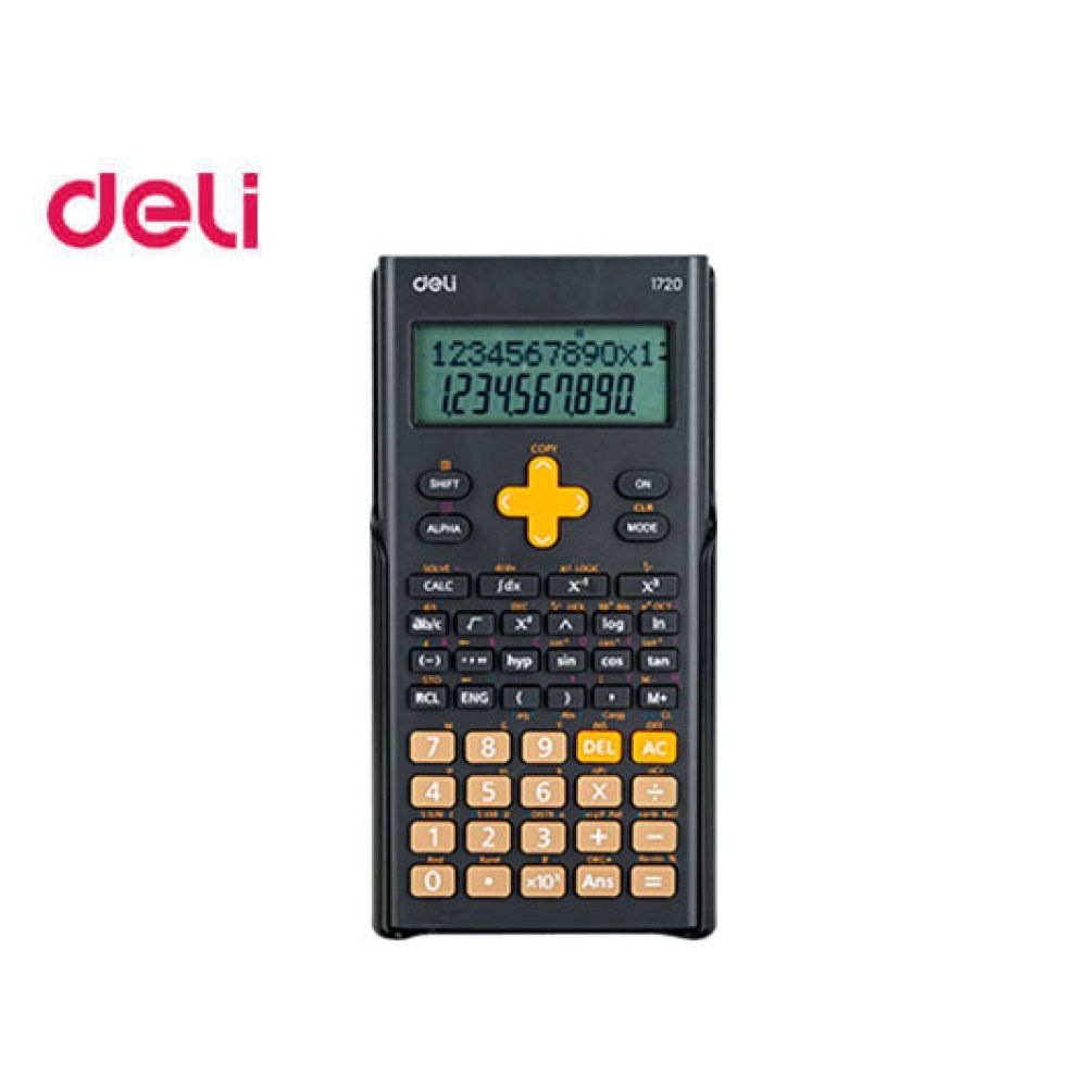 Deli 1720 Scientific Calculator 300 Functions