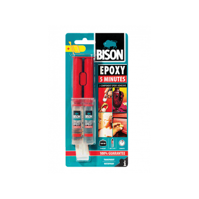 Bison 5 Minute Two Component Epoxy Adhesive 24ml