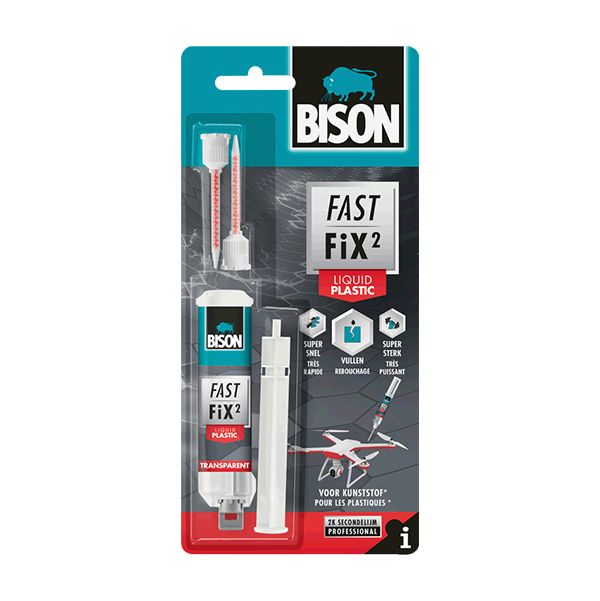 Bison Fast Fix² Liquid Flex Two Component Adhesive Bison Fast Fix² Liquid Flex Two Component Adhesive