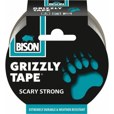 Bison Grizzly Tape Heavy Duty Cloth Tape 10m