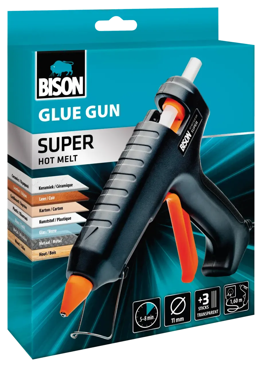 Bison Glue Gun Super / Promatic Hot Melt Glue Gun