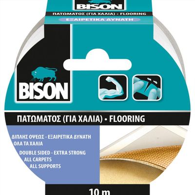 Bison Carpet Tape Extra Strong Double-Sided Carpet Tape 10m