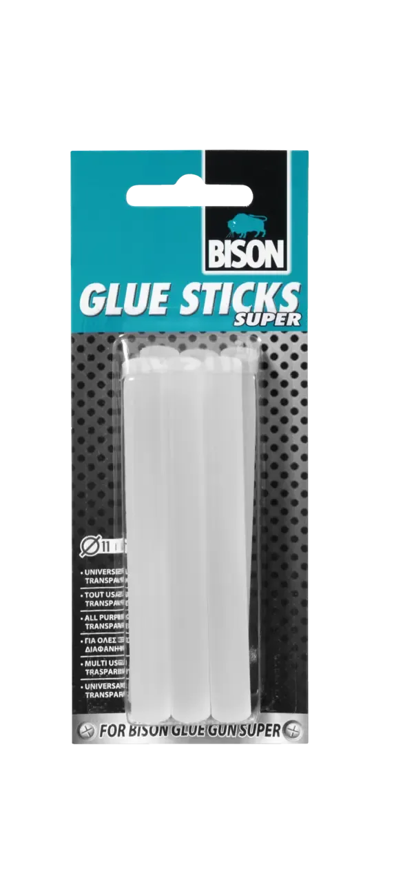 Bison Hot Melt Glue Sticks 11mm Bison Hot Melt Glue Sticks 11mm